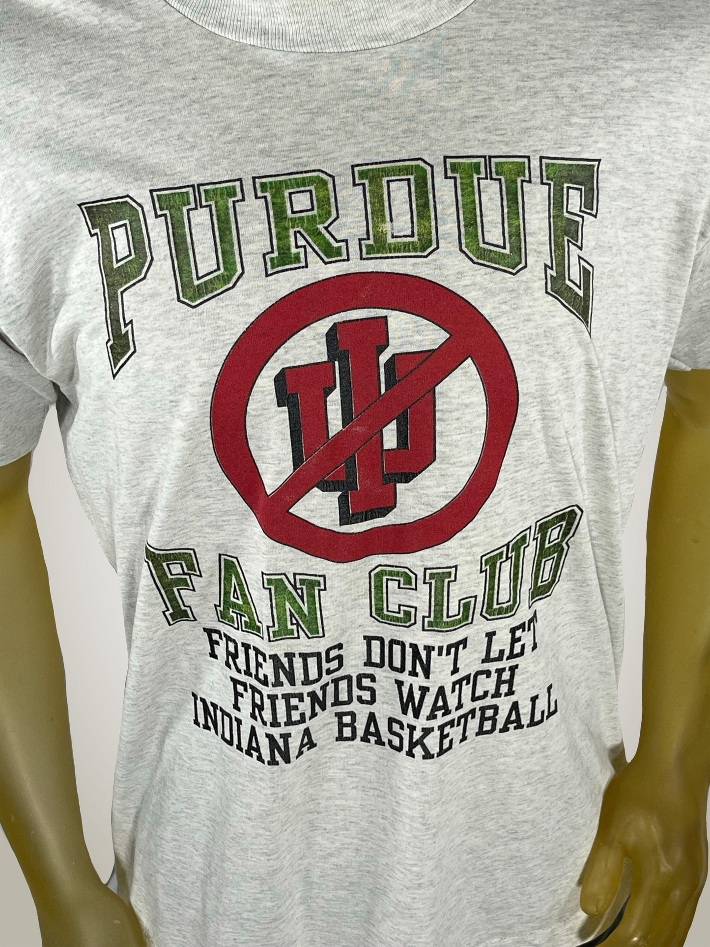Gameday Grails T-Shirt Large Vintage Purdue Fan Club T-Shirt