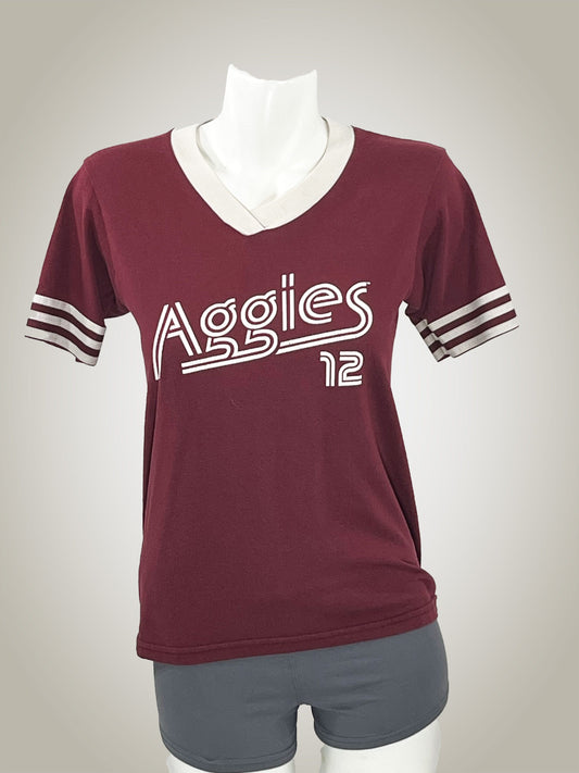 Gameday Grails T-Shirt Youth Large Vintage Texas A&M Aggies 12th Man Youth T-Shirt