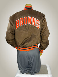 Thumbnail for Gameday Grails Jacket Large Vintage Cleveland Browns Jacket