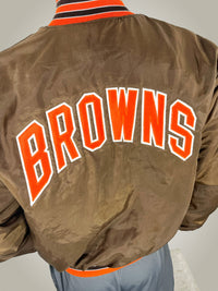 Thumbnail for Gameday Grails Jacket Large Vintage Cleveland Browns Jacket