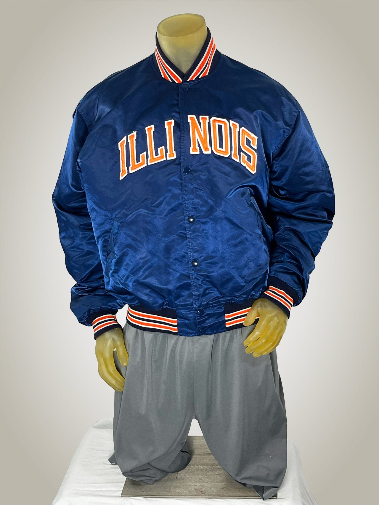 Vintage Illinois Fighting Illini Starter Jacket Gameday Grails