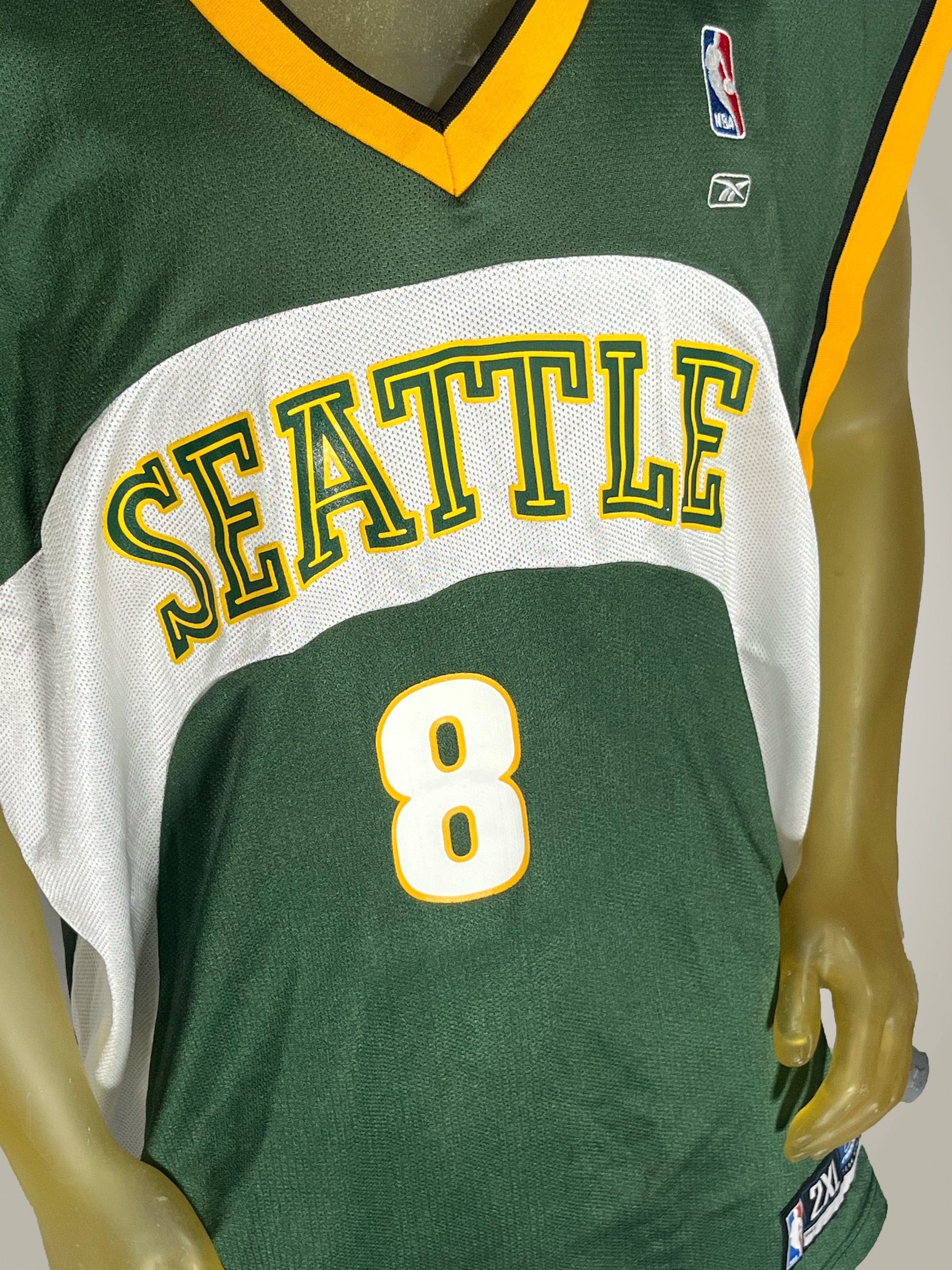 Gameday Grails Jersey X-Large Vintage Seattle Supersonics Luke Ridnour Jersey