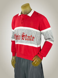 Thumbnail for Gameday Grails Sweatshirt Medium Vintage Ohio State Buckeyes Long Rugby Shirt