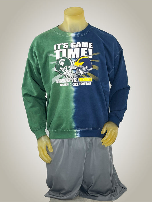Gameday Grails Sweatshirt Medium Vintage Spartans vs Michigan Sweatshirt