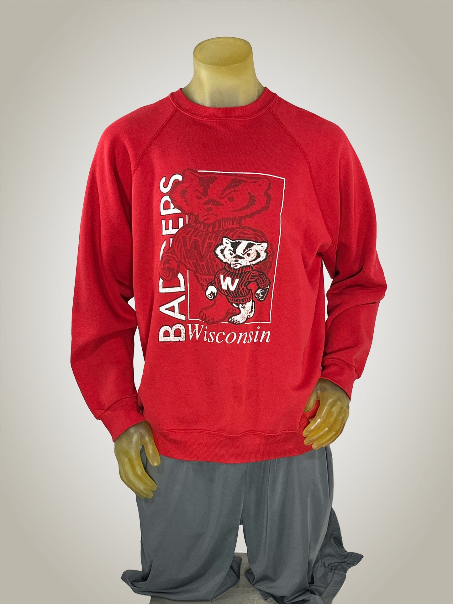 Gameday Grails Sweatshirt Large Vintage Wisconsin Badgers Sweatshirt