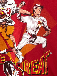 Thumbnail for Gameday Grails T-Shirt Large Vintage Florida State Seminoles Triple Threat T-Shirt