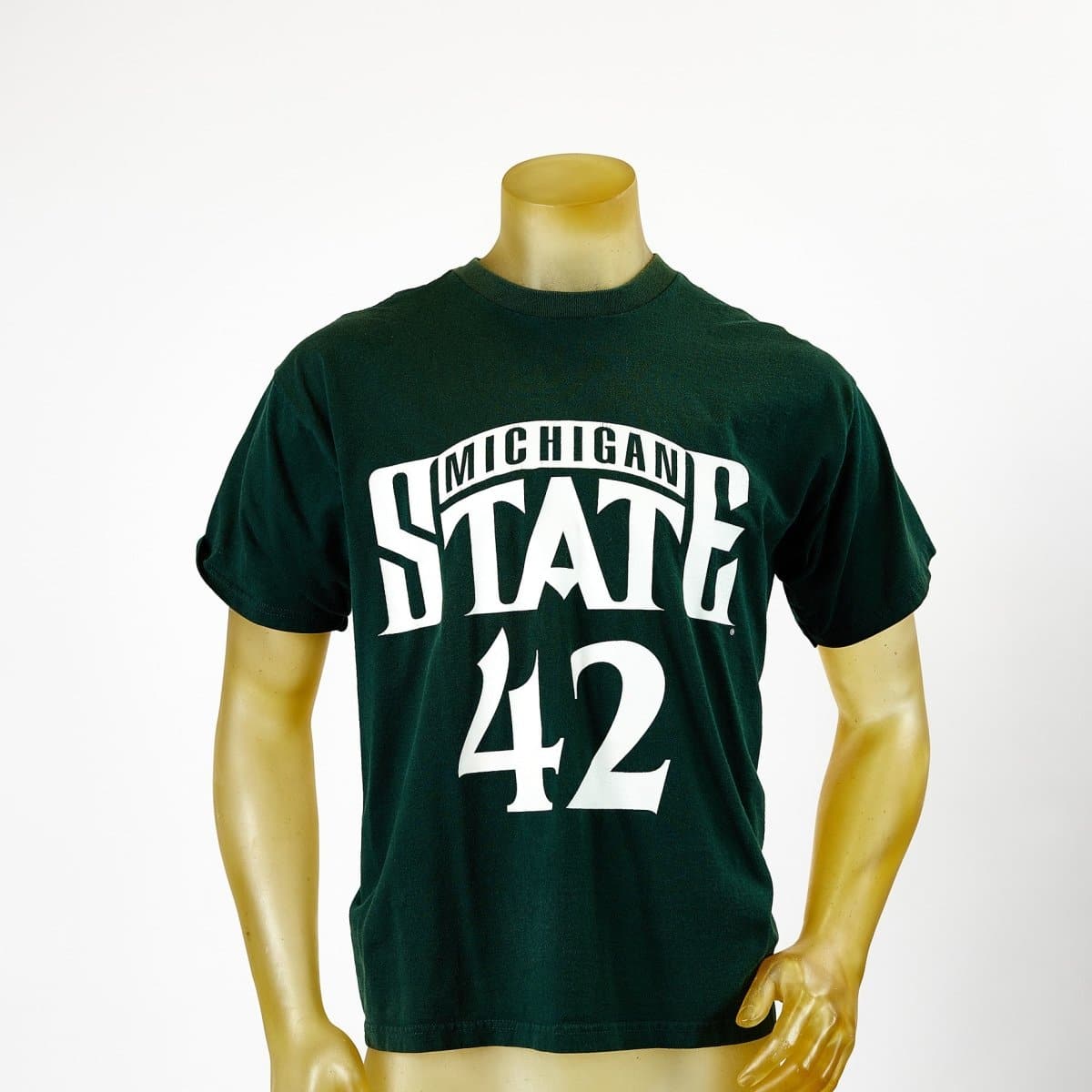 Gameday Grails T-Shirt Large Vintage Michigan State Spartans #42 T-Shirt