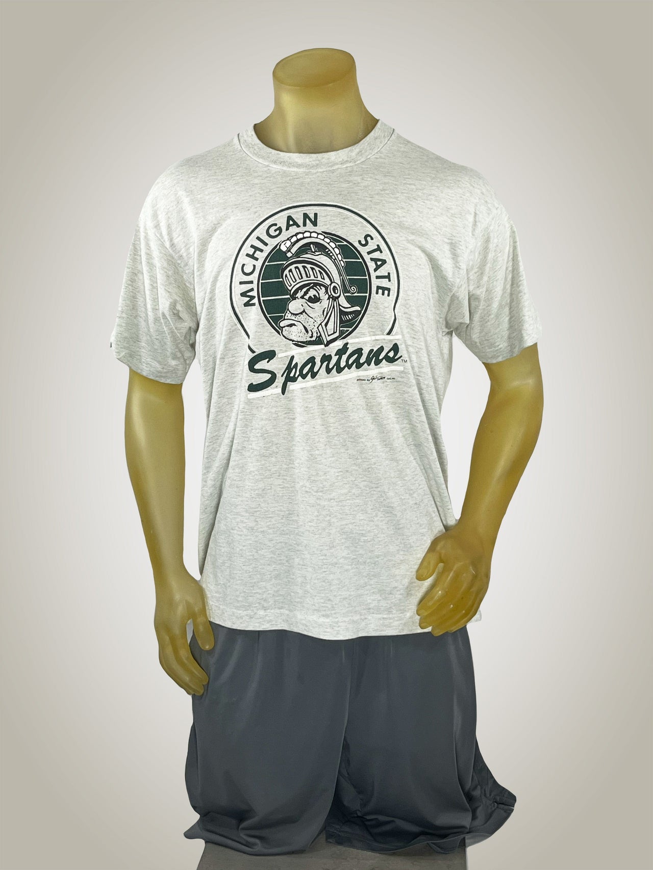 Gameday Grails T-Shirt X-Large Vintage Michigan State Spartans Sparty T-Shirt