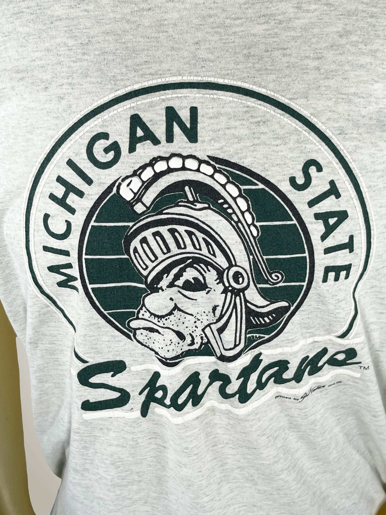 Gameday Grails T-Shirt X-Large Vintage Michigan State Spartans Sparty T-Shirt