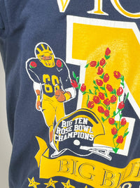 Thumbnail for Gameday Grails T-Shirt Large Vintage Michigan Wolverines 1988-89 Hail to the Victors T-Shirt