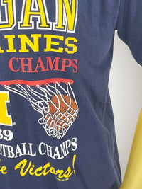 Thumbnail for Gameday Grails T-Shirt Large Vintage Michigan Wolverines T-Shirt