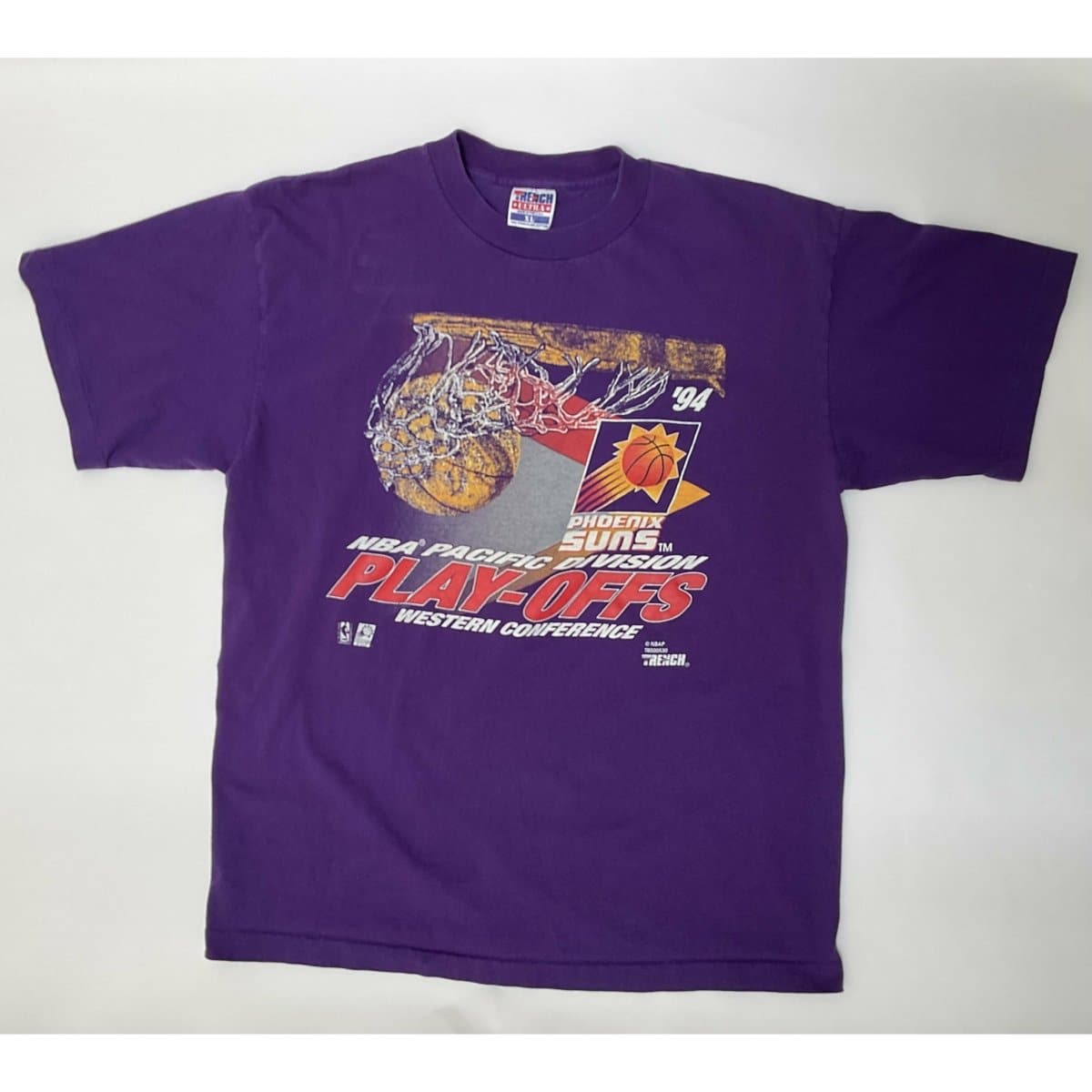 Gameday Grails T-Shirt X-Large Vintage Phoenix Suns 1994 Western Conference Playoffs T-Shirt