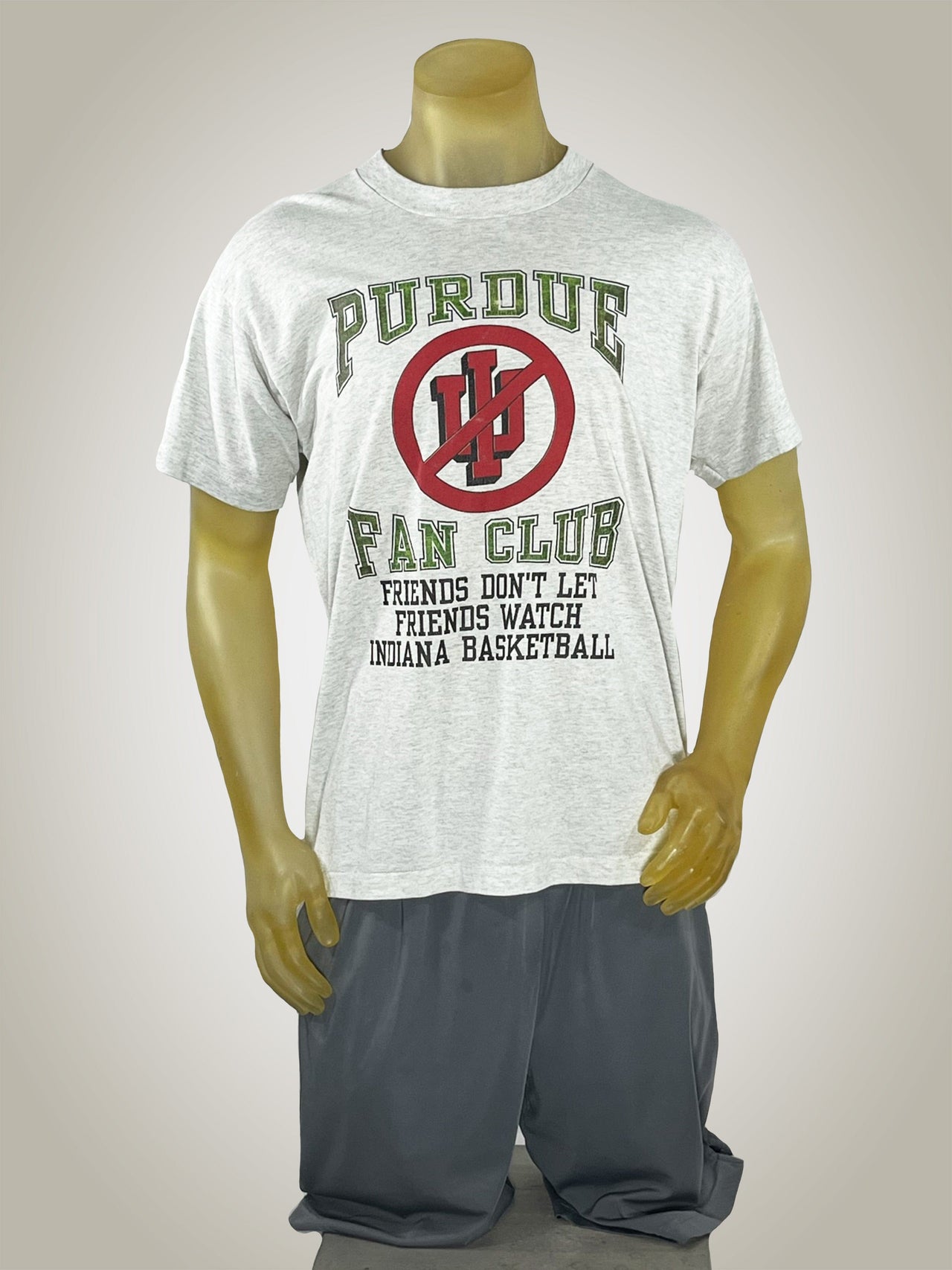 Gameday Grails T-Shirt Large Vintage Purdue Fan Club T-Shirt