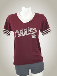 Thumbnail for Gameday Grails T-Shirt Youth Large Vintage Texas A&M Aggies 12th Man Youth T-Shirt