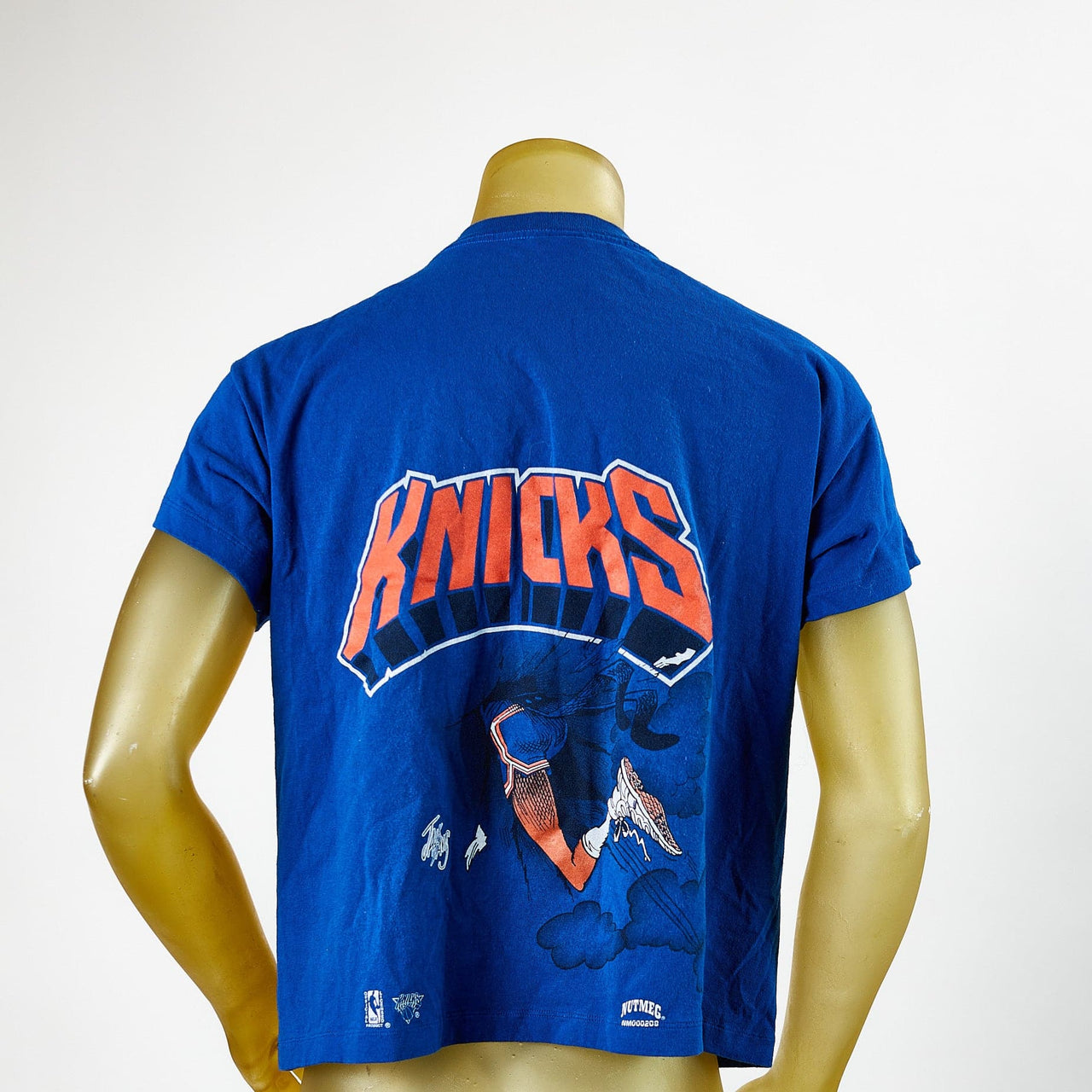 Varsity Club T-Shirt RESERVED - Vintage New York Knicks Jack Davis T-Shirt